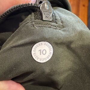 Lululemon Athletica Olive Green Straight Leg Pants